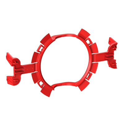 Uchwyt Quick-Fix ZU 60-QF średnica 60 mm czerwony