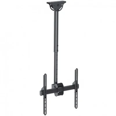 Uchwyt sufitowy do monitorów 32-55" czarny, max50kg