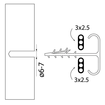 Uchwyt USMP - 3 Bis