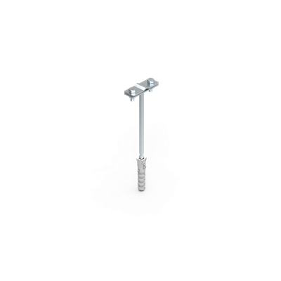 Uchwyt z kołkiem fi12 125mm ocynkowany