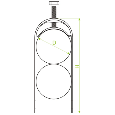 UK2/UKO2/28-34 cable holder