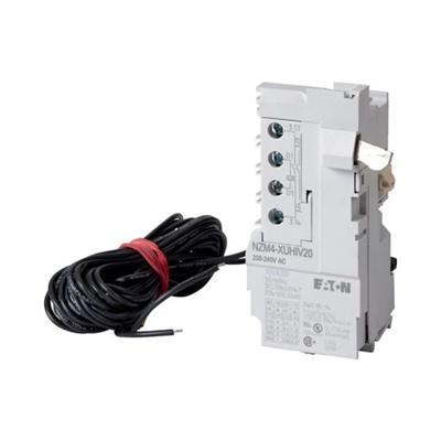 Undervoltage release with 2 separate VHIs, NZM4-XUHIV20380-440AC