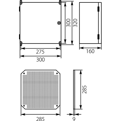 UNIbox Uni-0-Gehäuse