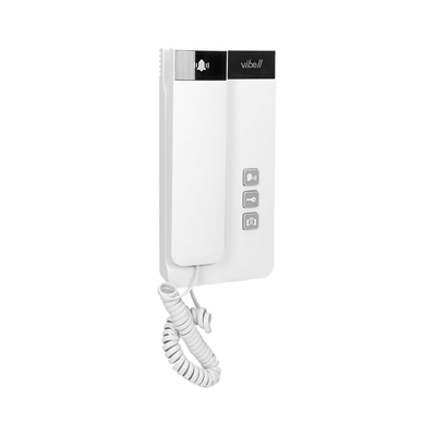 Uniphone de intercomunicación de 2 hilos para ampliar los interfonos SALEM, blanco