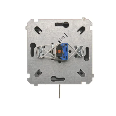 Unipolar key switch 2 positions 5A 230V chocolate matt metallized