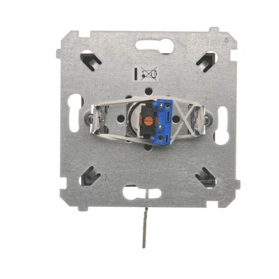 Unipolar key switch (module) 2-position 0-I N/O contact 5 A 230V anthracite (metallic)