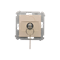 Unipolar key switch (module) 2-position 0-I N/O contact 5 A 230V cream