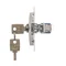 Unipolar key switch (module) 2-position 0-I N/O contact 5 A 230V silver (metallic)