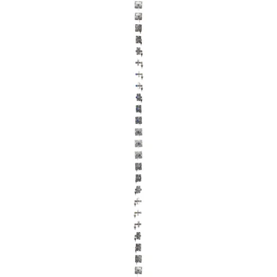 Unipolarer Schlüsselschalter (Modul) 2-Position 0-I Schließerkontakt 5 A 230V silber (metallic)