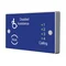 Unità di controllo/splitter a 4 linee CFEASL4. Scatola di montaggio a superficie CFEABB disponibile come optional.