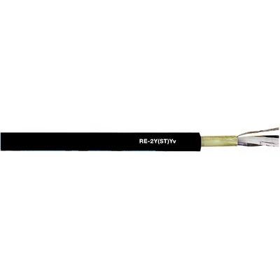 UNITRONIC RE-2Y(ST)YV 2x2x0.5 BK; Cavo