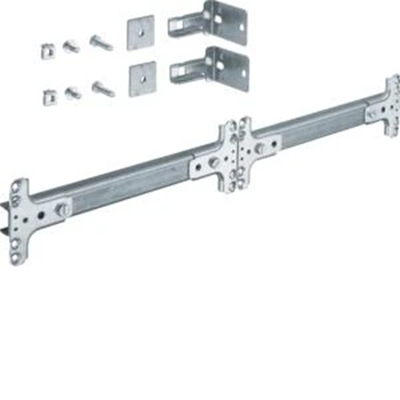 UNIVERS 2-pole cable support rail mounted in a 500x76mm housing