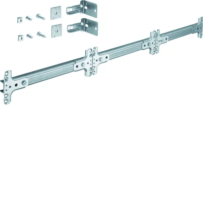 UNIVERS 3-pole cable support rail mounted in a housing 750x76mm
