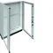 UNIVERS Appareillage au sol IP55/I 1050x1800x275 avec embase 100mm, porte transparente