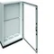 UNIVERS Appareillage au sol IP55/I 800x1800x275 avec embase 100mm, porte transparente