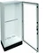 UNIVERS Appareillage au sol IP55/II 800x1800x400 avec embase 200mm, porte transparente
