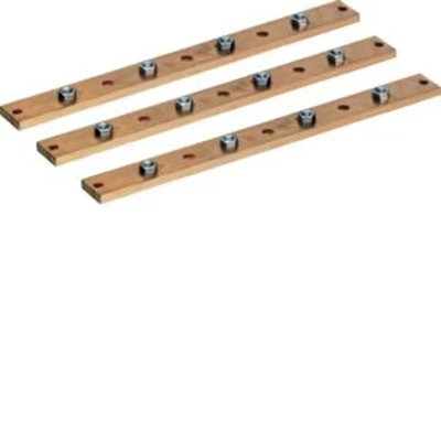 UNIVERS Bus horizontal para interruptores-seccionadores de regleta NH1/2/3, 2 polos, 40x10mm