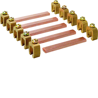 UNIVERS Busbar connector 12x5mm 5-pole 40mm