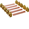 UNIVERS Busbar connector 12x5mm 5-pole 40mm