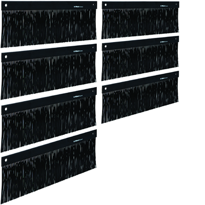UNIVERS Casing closing cover IP41 bottom brush seal 850x400mm