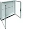 UNIVERS Centralino da pavimento IP55/I 1550x1800x275 con zoccolo 100mm, porta trasparente