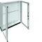 UNIVERS Centralino da pavimento IP55/II 1300x1800x275 con zoccolo 100mm, porta trasparente