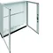 UNIVERS Centralino da pavimento IP55/II 1550x1800x275 con zoccolo 100mm, porta trasparente
