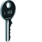UNIVERS Clé de rechange pour serrure FZ453N IP44/54 n°455