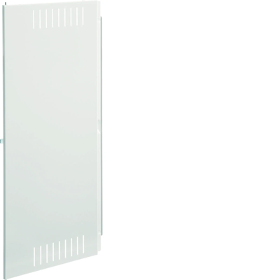 UNIVERS Door FW left perforated for enclosure 619x248mm white