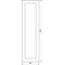 UNIVERS Drzwi lewe transparentne IP54 1900x550mm