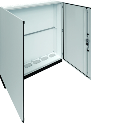UNIVERS Floor-standing distribution board IP55/II 1550x1800x275 with 100mm base