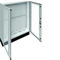 UNIVERS Floor-standing switchgear IP55/I 1300x1800x275 with 200mm base, transparent door