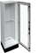 UNIVERS Floor-standing switchgear IP55/I 550x1800x400 with 200mm base, transparent door