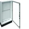 UNIVERS Floor-standing switchgear IP55/I 800x1800x275 with 200mm base, transparent door