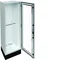 UNIVERS Floor-standing switchgear IP55/II 550x1800x400 with 200mm base, transparent door