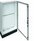 UNIVERS Floor-standing switchgear IP55/II 800x1800x275 with 200mm base, transparent door