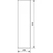 UNIVERS Levé dveře pro pouzdro IP44 919x248mm