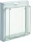 UNIVERS N Abdeckung für NH2-Sockel auf 40-mm-Sammelschienen, transparentes Glas 300x250