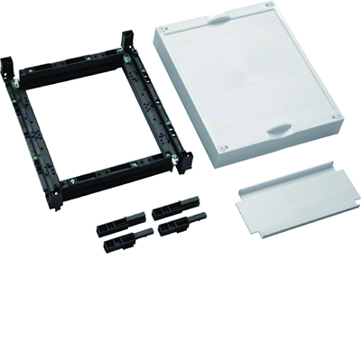 UNIVERS N Bloc jeu de barres vertical 12/20/30x5/10mm 60mm 4 pôles 300x250mm