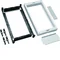 UNIVERS N Bloc pour jeux de barres verticaux 60mm 4 pôles D02/DII/DIII 450x250mm