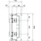 UNIVERS N blocco per apparecchi modulari montati in orizzontale 4x12PLE