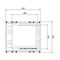 UNIVERS N blocco per sbarre. verticale. 100mm 3 poli 7xNH00 a doghe