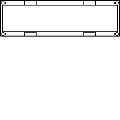 UNIVERS N blocco vuoto 150x500mm