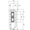 UNIVERS N Block for 2 Cu PE/N busbars 300x250mm
