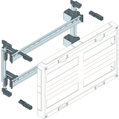 UNIVERS N block for 4x12PLE horizontally mounted modular cameras