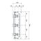 UNIVERS N block for 6x12PLE horizontally mounted modular cameras