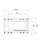 UNIVERS N block for busbars vertical. 100mm 3-pole 4xNH00 rails 300x500mm