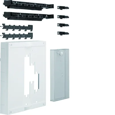 UNIVERS N Block for horizontal busbars 12x5/10mm 40mm 1xNH00 4-pole 300x250mm