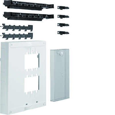 UNIVERS N Block for horizontal busbars 12x5/10mm 40mm 1xNH00 6-pole 300x250mm