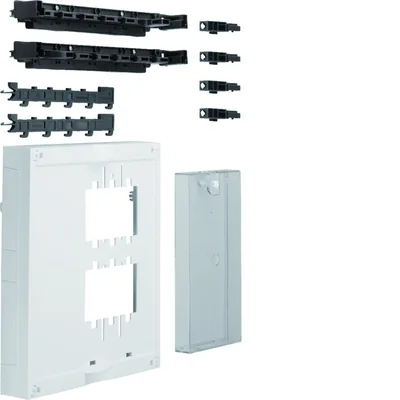 UNIVERS N Block for horizontal busbars 12x5/10mm 40mm 1xNH00 6-pole 300x250mm